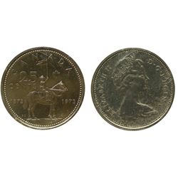 1973 25¢ Large Bust ICCS SP66.