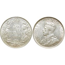 1917 50¢ CCCS/ICCS Extra Fine-40.  Nice remaining lustre.