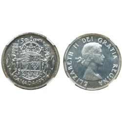 1957 50¢ NGC PL67 Cameo.