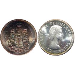 1964 50¢ ICCS Choice Mint State-64 Heavy Cameo.