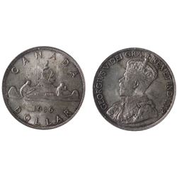 1936 $1 ICCS Choice Mint State-64. Attractive mild golden tones.