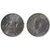 Image 1 : 1936 $1 & 1939 ICCS Choice Mint State-63.  Lot of 2 coins.