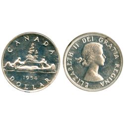 1954 $1 ICCS PL65 Heavy Cameo.