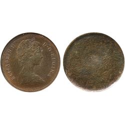 Error; ND 1¢ Brockage CCCS MS-63RB