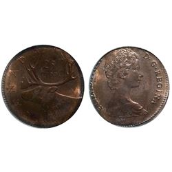 Error; ND 25¢ 3,2 G, Struck on Cent planchet CCCS MS-63