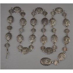 NAVAJO INDIAN CONCHO BELT