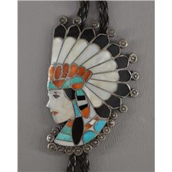 ZUNI INDIAN BOLO