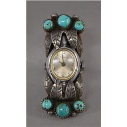 NAVAJO INDIAN WATCH-RING