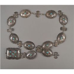 NAVAJO INDIAN CONCHO BELT