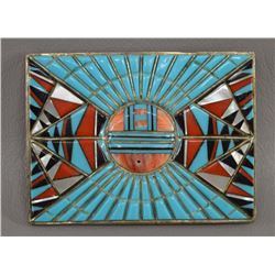 ZUNI INDIAN BUCKLE