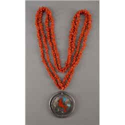 NAVAJO INDIAN NECKLACE (JACK LIVINGSTON)