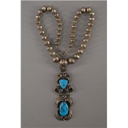 NAVAJO INDIAN NECKLACE (CARL LUTHEY)