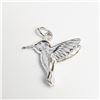 Image 1 : Silver Bird Pendant, Suggested Retail Value $60
