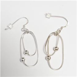 Silver Earrings, Suggested Retail Value $60