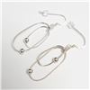 Image 2 : Silver Earrings, Suggested Retail Value $60