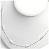 Image 3 : Silver 16" Necklace, Suggested Retail Value $100