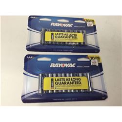 Rayovac Batteries (2 x 12 AAA)