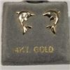 Image 1 : 14K Yellow Gold Earrings, Made in Canada, Suggested Retail Value $140