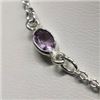 Image 1 : Silver Citrine,Amethyst, Blue Topaz Etc Necklace (~length 18''cm), Made in Canada, Suggested Retail 