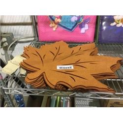 Felt Leaf Reversible Placemats (18" x 18")