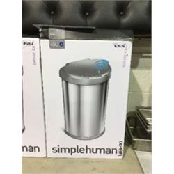 Simple Human 45L Sensor Trash Bin