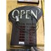 Image 1 : LED "Open" Business Hours Sign