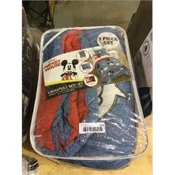 Disney Mickey Mouse Twin Size 3-Piece Bed Set