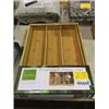 Image 1 : Bamboo Expandable Utensil Tray (13-22"W)