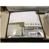 Image 1 : Surefit Designer Twill Loveseat Slipcover (58"-73")