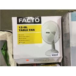 Facto 12" Table Fan