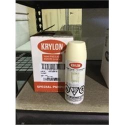 Case ofKrylonChalky Finish Ivory Aerosol Spray (6 x 340g)