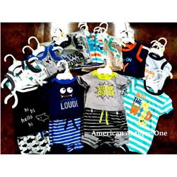 USABabies "R" Us children's clothing 30 pieces set [new born:6,0-3m:9,3-6m:4,6-9m:4,9-12m:4,12-18m:2