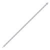 Image 1 : 2 CTW Round Diamond Studded Tennis Bracelet 10kt White Gold - REF-143K9R