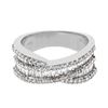 Image 1 : 1.35 CTW Diamond Ring 18K White Gold - REF-156M4F