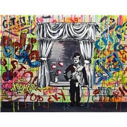 Nastya Rovenskaya- Mixed Media "Comedy Time"