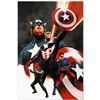 Image 1 : Marvel Comics "Captain America #600" Numbered Limited Edition Giclee on Canvas by Steve Epting with 