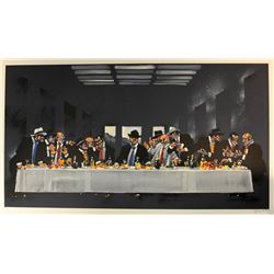 Waldemar Swierzy (1931-2013)- Hand Pulled Original Lithograph "Last Brunch"