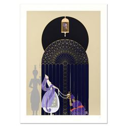 Erte (1892-1990), "Bird in a Gilded Cage" Limited Edition Serigraph, Numbered and Hand Signed with C