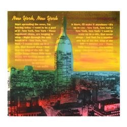 Ringo Daniel Funes, (Protege of Andy Warhol's Apprentice, Steve Kaufman), "New York, New York" One-o