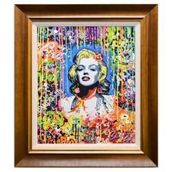 Nastya Rovenskaya- Mixed Media "Blonde Bombshell"