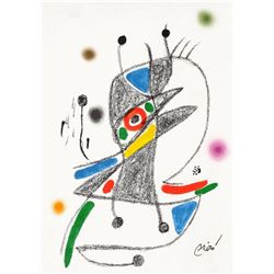 Joan Miro- Lithograph "Maravillas con variaciones acrosticas 02"