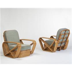 Paul Frankl lounge chairs, pair P