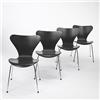 Image 1 : Arne Jacobsen chairs, set of four 