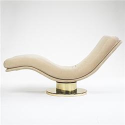 Milo Baughman chaise Thayer-Coggi