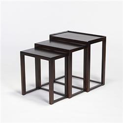 Edward Wormley nesting tables, set o