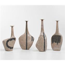 Bruno Gambone Stassi vases, set of f