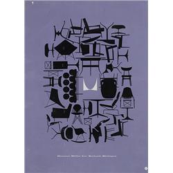 Herman Miller furniture poster US