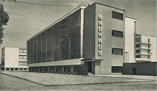 E. Theis Bauhaus Dessau postcard