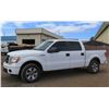 Image 1 : 2014 Ford F150 Quad Cab Pickup Truck 83,472 Miles, Lic. 837TVF (Runs, Drives - See Video)