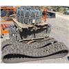Image 1 : Qty 4 Used Rubber Machine Tracks